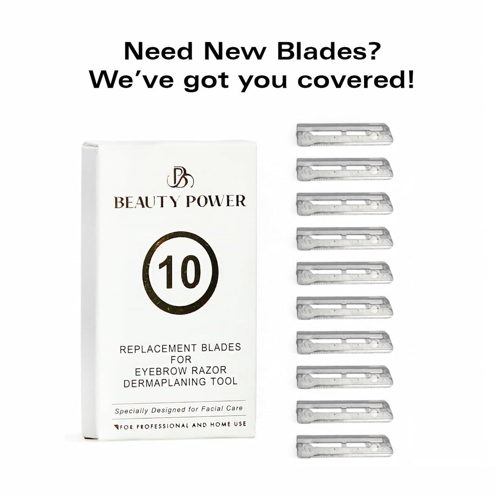 Beauty Power beginner-friendly setup for easy eyebrow shaping and facial grooming.