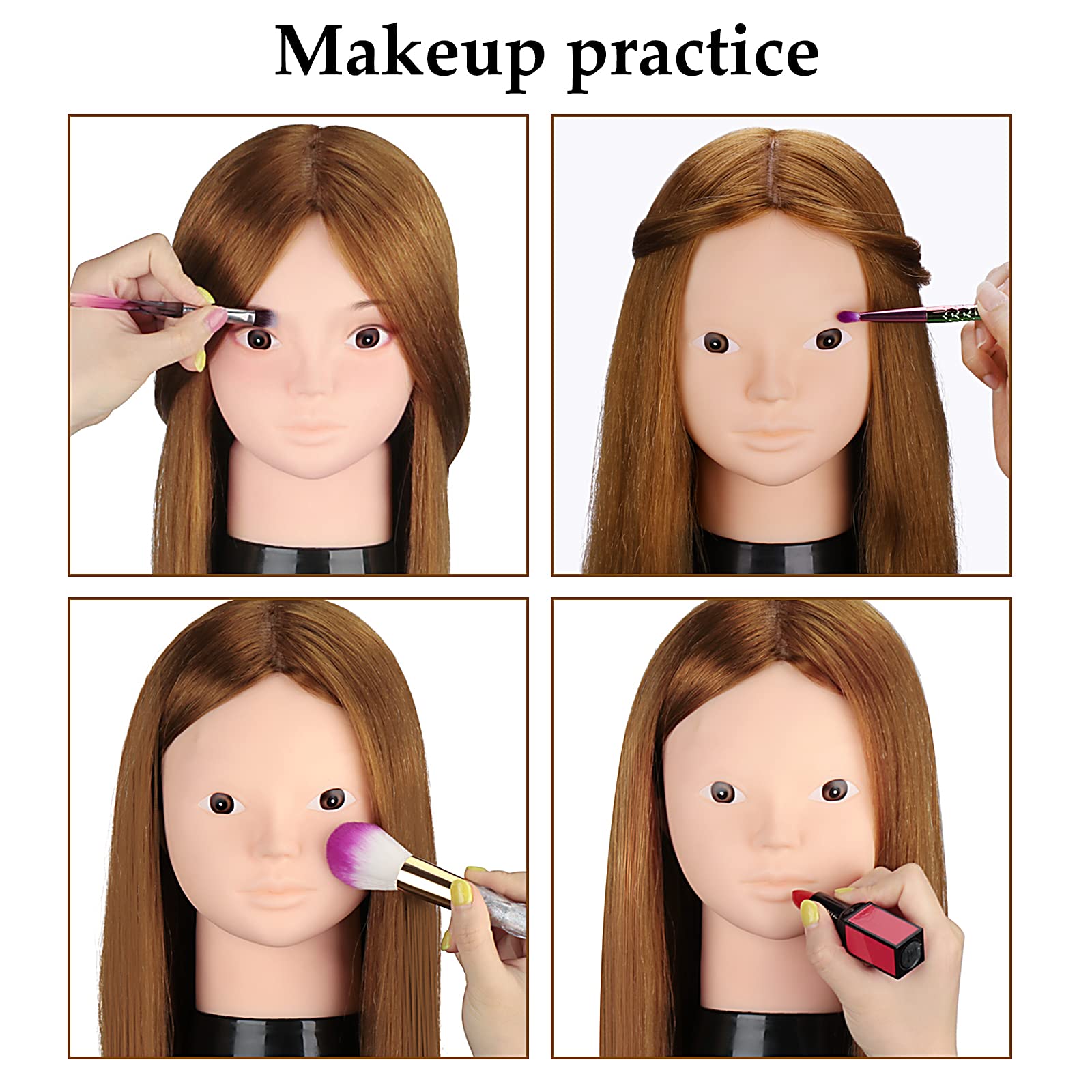 Beauty Star mannequin head gift packaging suitable for students and stylists.
