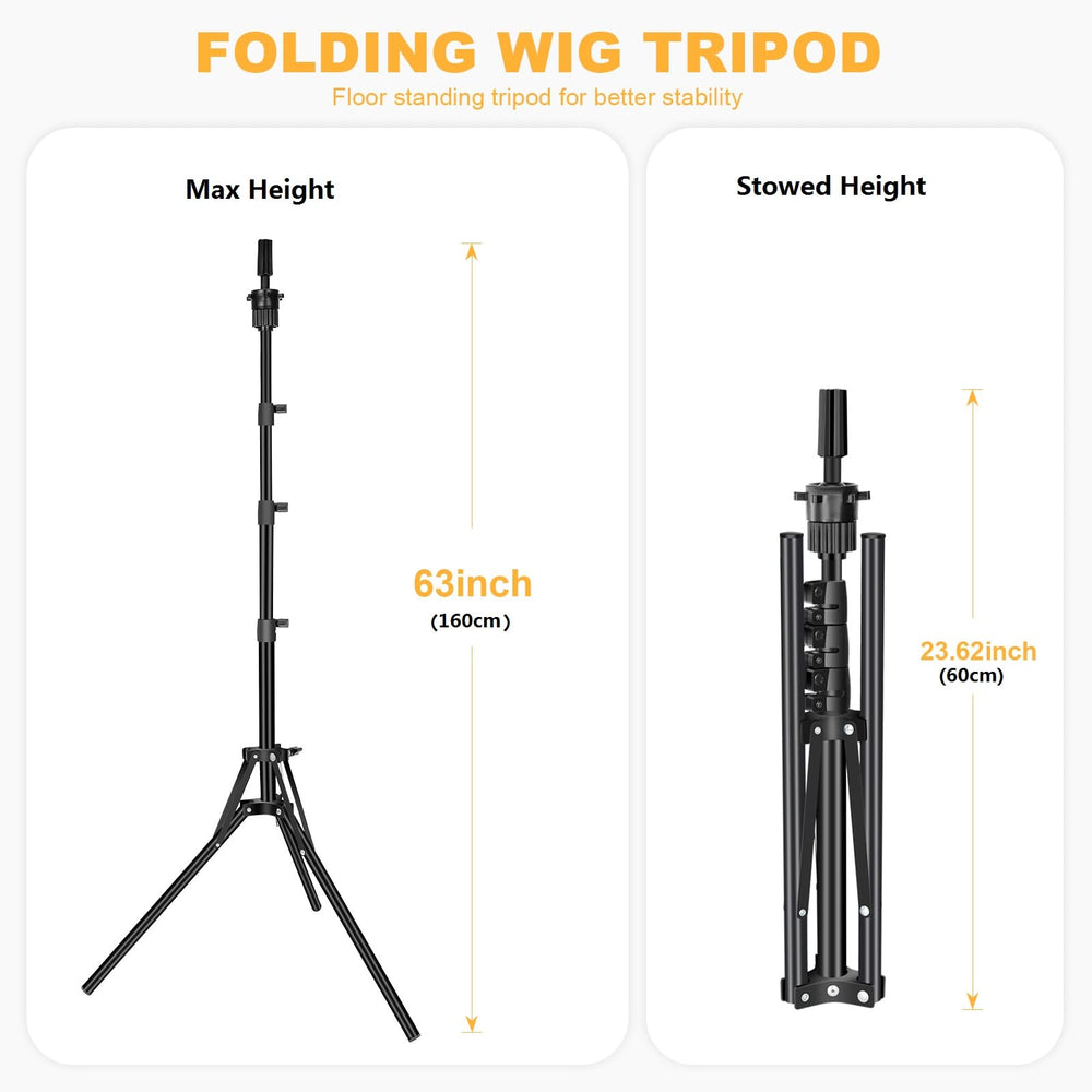 Beauty Star wig caps and styling accessories set for DIY wig projects.