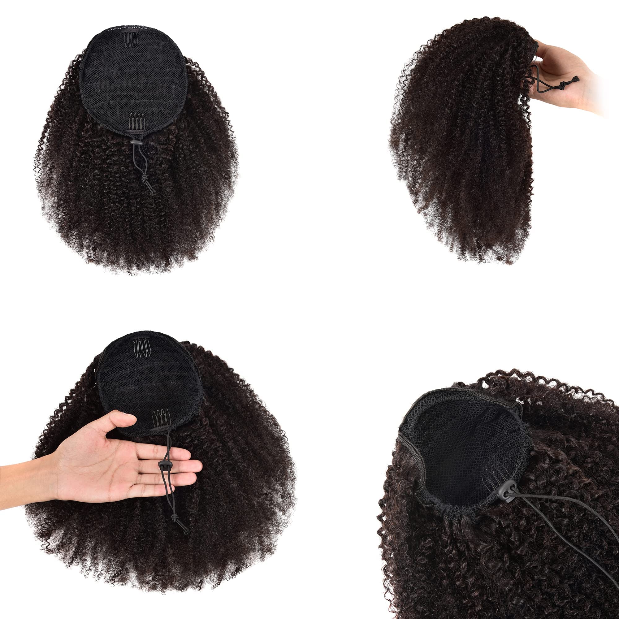 Beauty Youth 10-inch length creates versatile updos with natural motion.