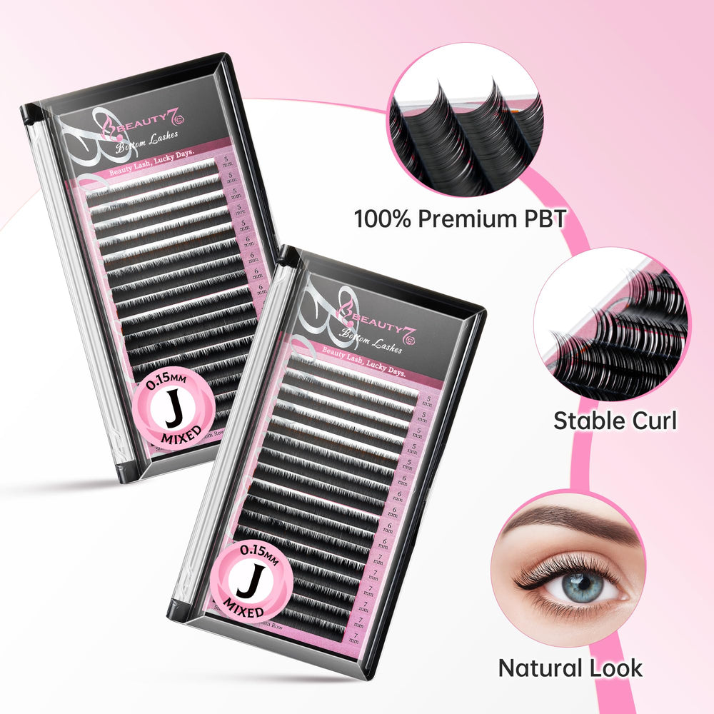 Beauty7 organized rows tray speeds up selection and ensures precise placement