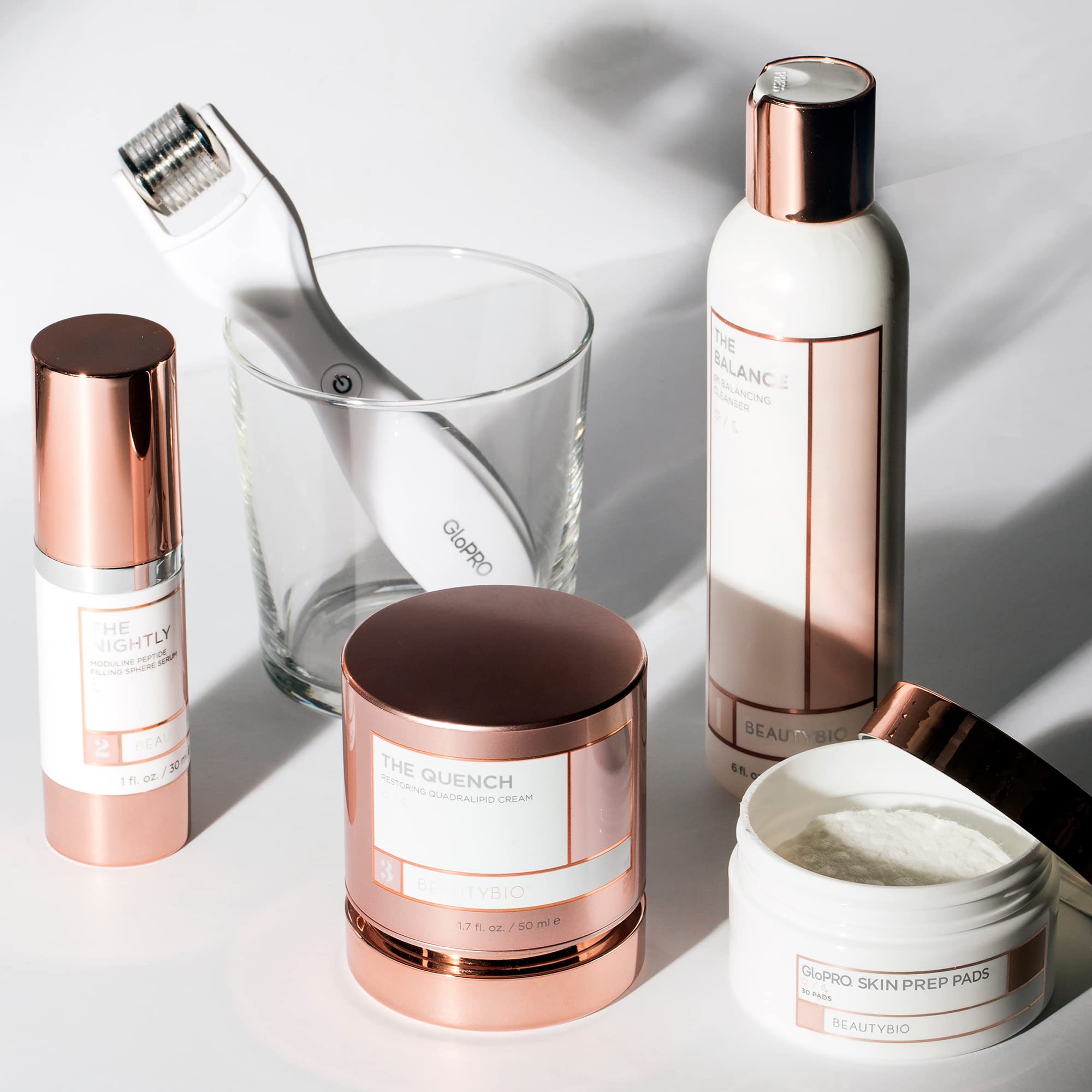 BeautyBio The Balance with ginger root and oat extract for soothing redness