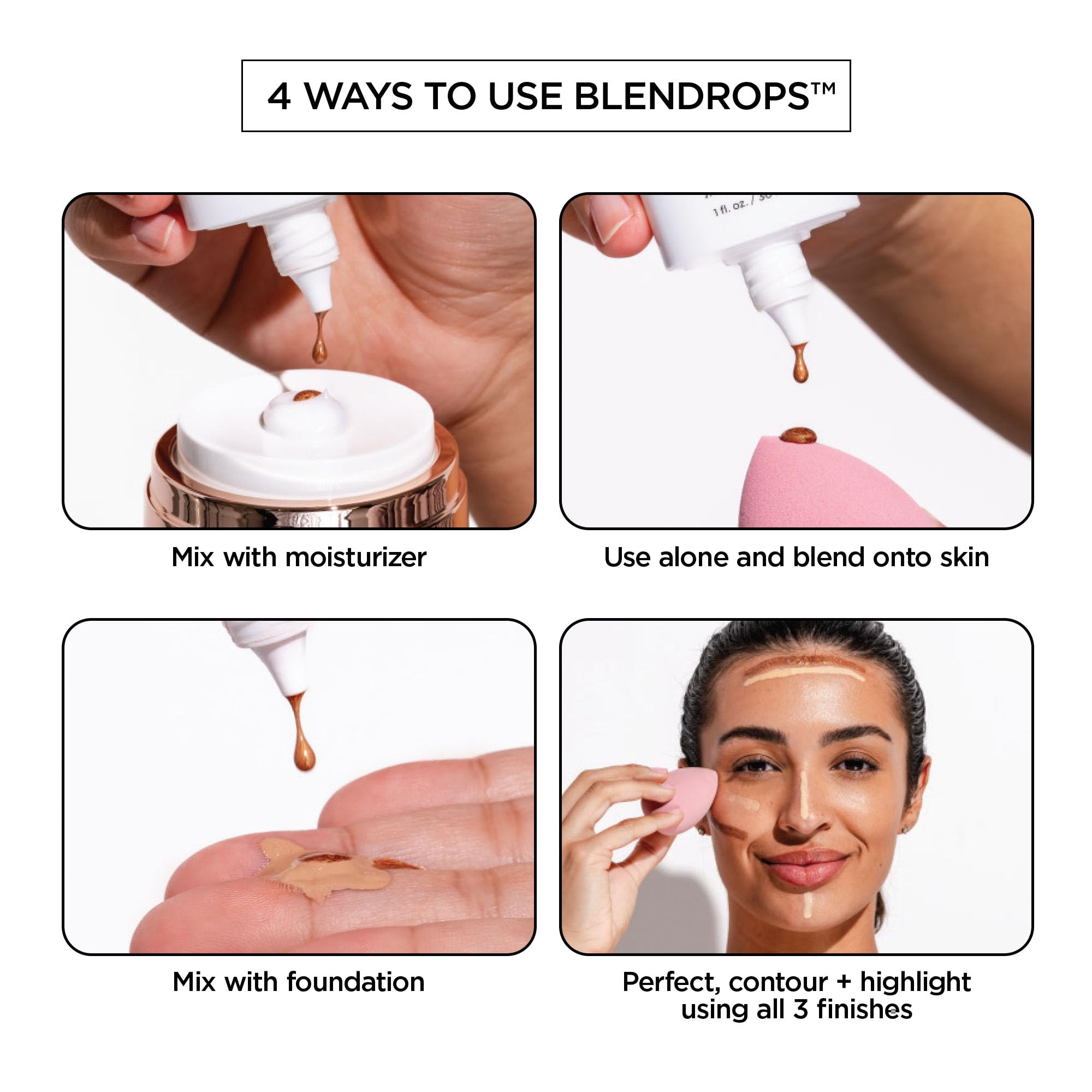 BeautyBio BLENDROPS color-correcting tranexamic acid brightens without heaviness