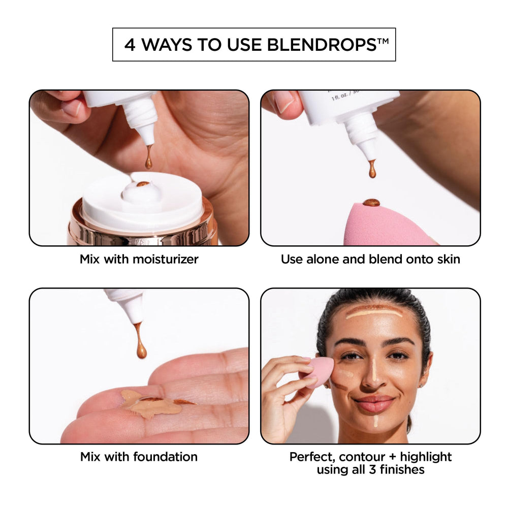 BeautyBio BLENDROPS color-correcting tranexamic acid brightens without heaviness
