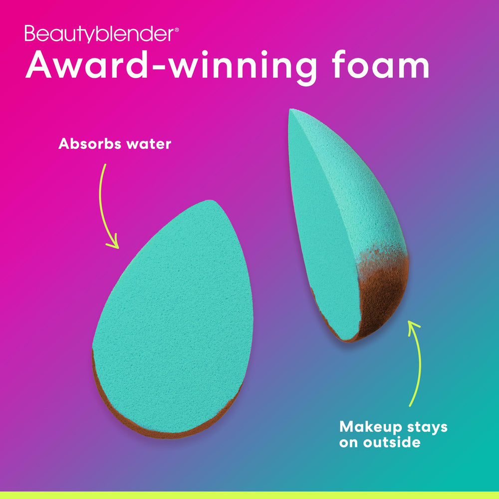 Beautyblender Chill vegan cruelty-free sponge, proudly made in the USA.