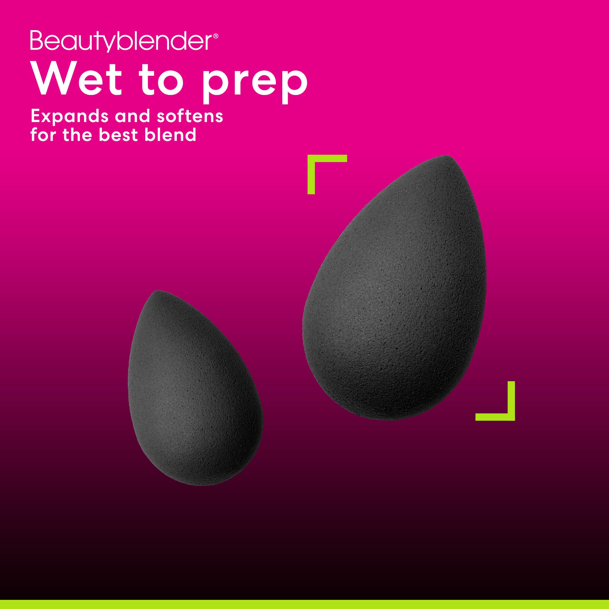 Beautyblender Micro Mini Pro Black vegan, cruelty-free, reusable makeup sponge