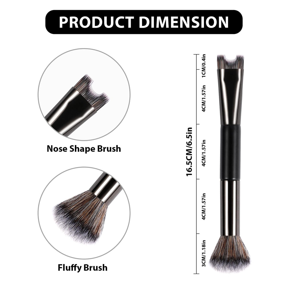 BEAUTYFACTOR nose-bridge contour improves precision with curved bristles along nasal anatomy