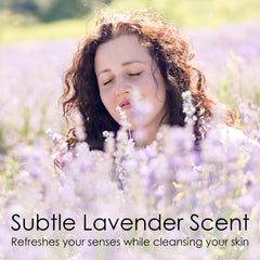 BeautyFrizz Lavender Face Wipes box opened revealing moist wipes.