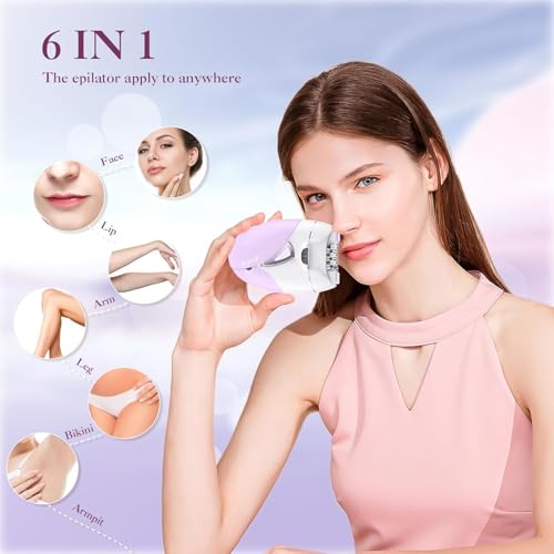 BEAUZMO epilator LED light enables precise hair removal