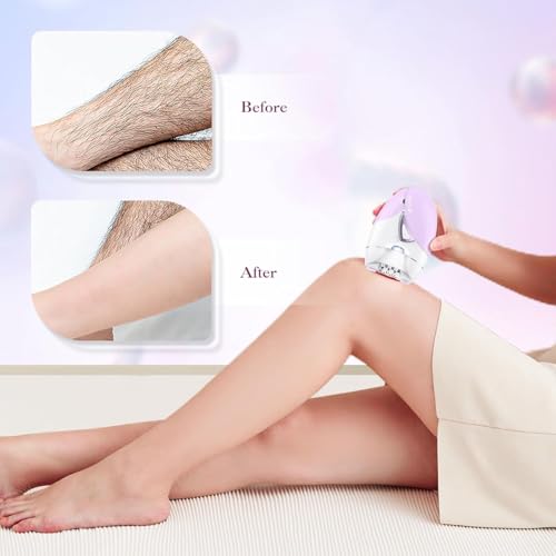 BEAUZMO epilator designed for a comfortable, gentle hair removal experience