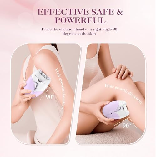 BEAUZMO epilator USB charging for travel-ready power