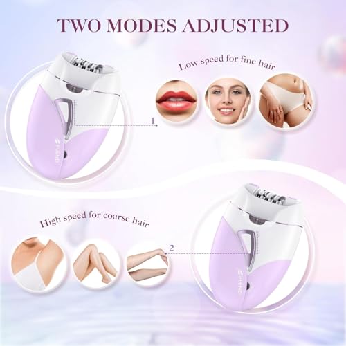 BEAUZMO epilator waterproof for wet use and easy cleaning