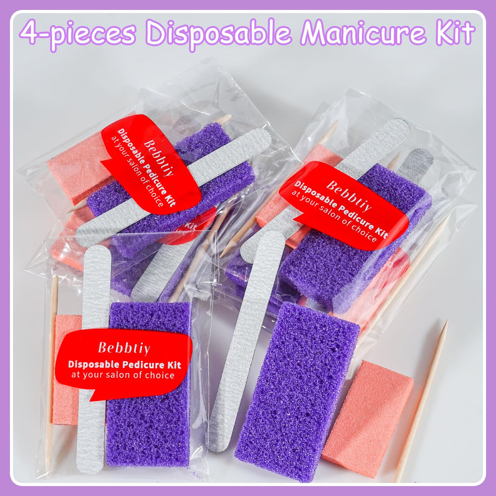 Bebbtiy disposable-pedicure-kit-packaged-sets emphasizes hygienic, ready-to-use convenience.