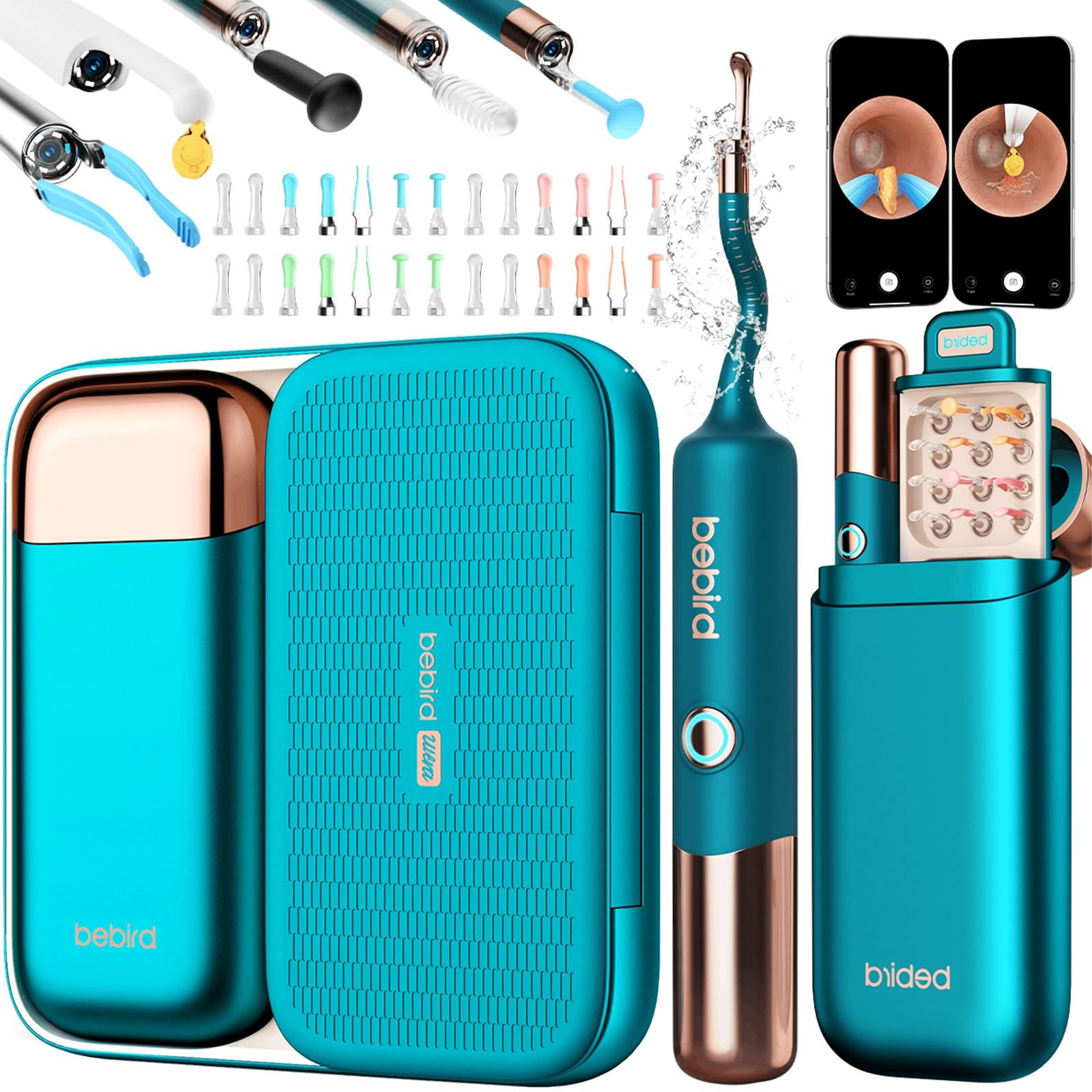 BEBIRD front view of Ultra 2K tool showing sleek design and control benefit
