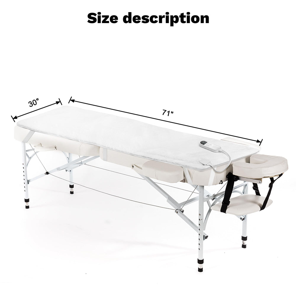 BECALIN 30x71 inch size fits standard massage tables.