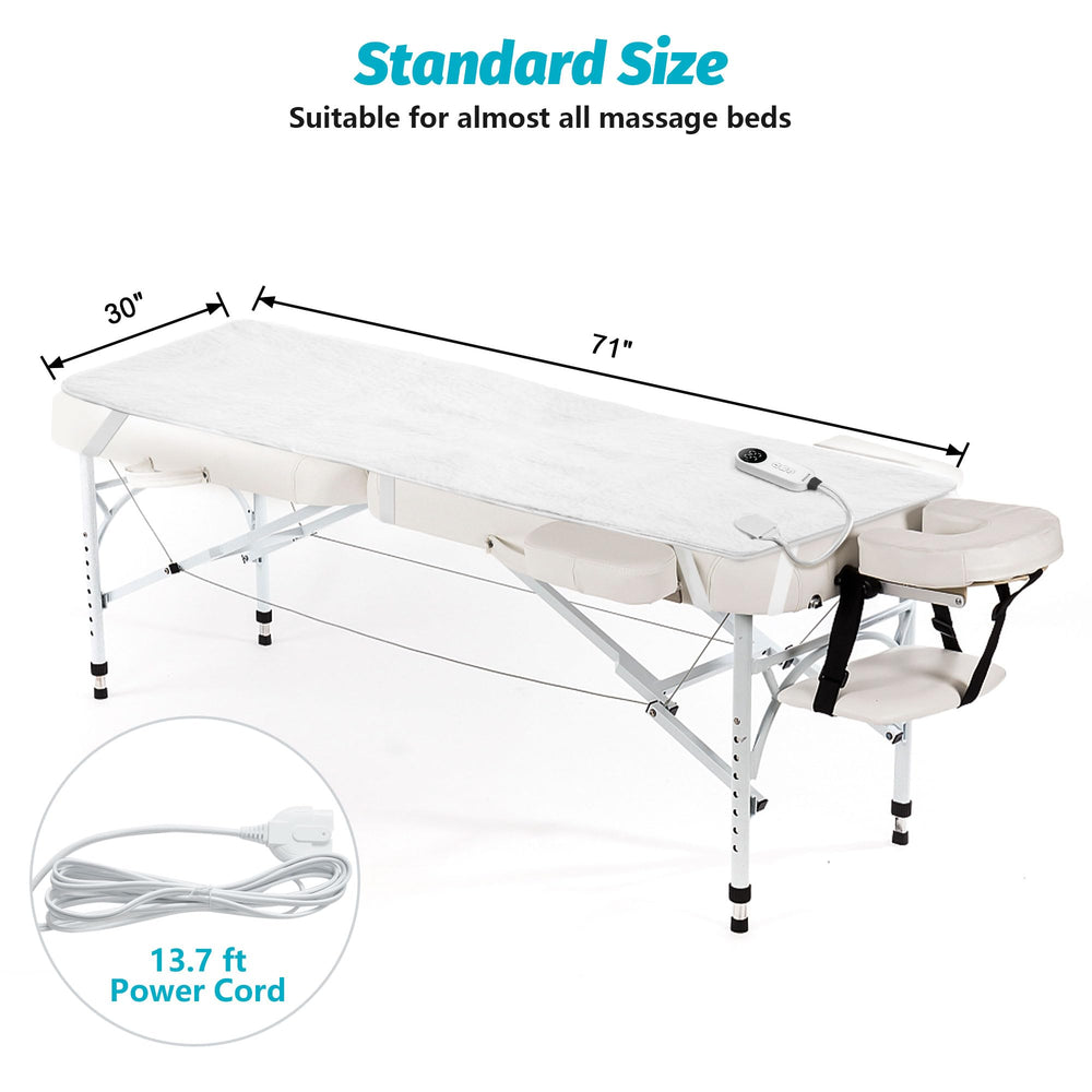 BECALIN massage table warmer packing neatly packed with bag for transport.