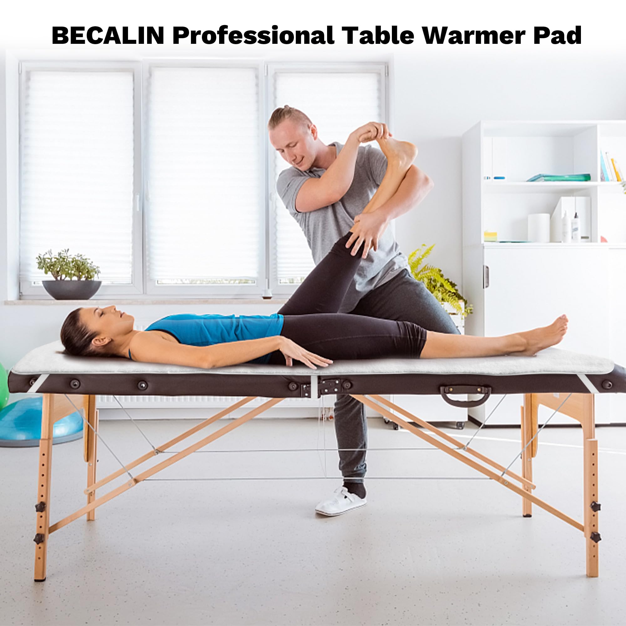 BECALIN power cord with digital control for easy operation.