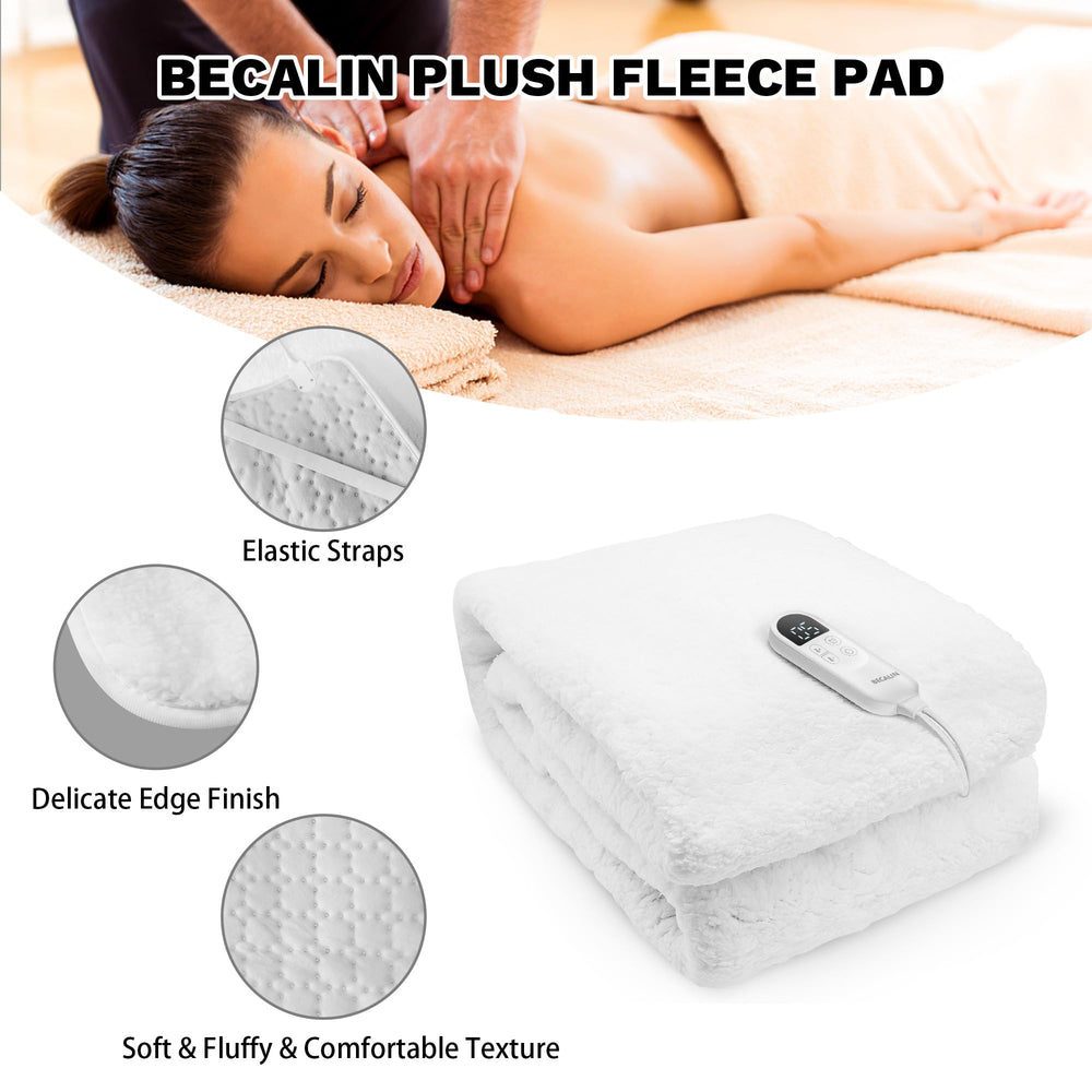 BECALIN soft sherpa fabric provides plush touch and lasting warmth.