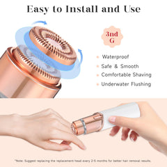 BECHY gen3 cleaning brush aiding easy maintenance after use.