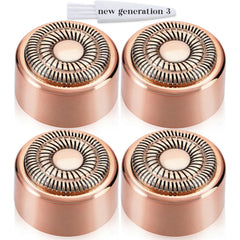 BECHY gen3 replacement head with ring light for precise, gentle facial hair removal.