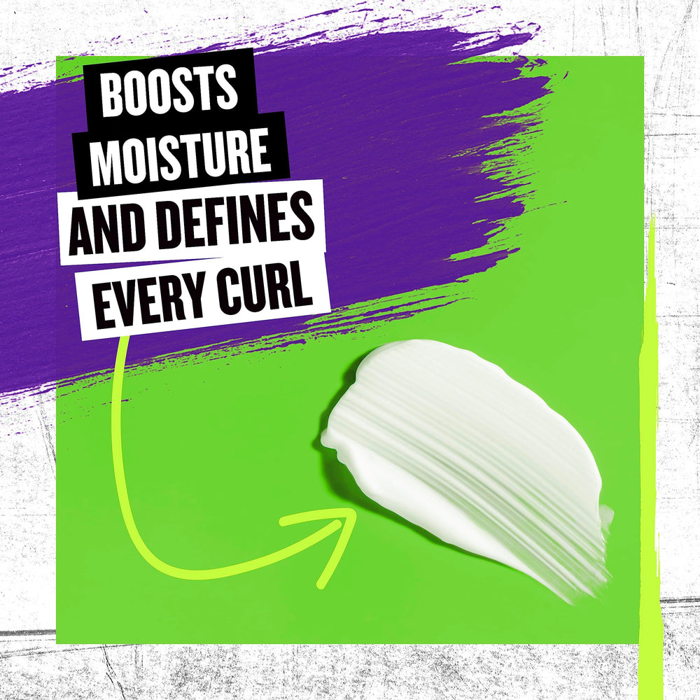 Bed Head Curls Rock Amplifier jojoba-oil infused bottle conveys antioxidant nourishment.
