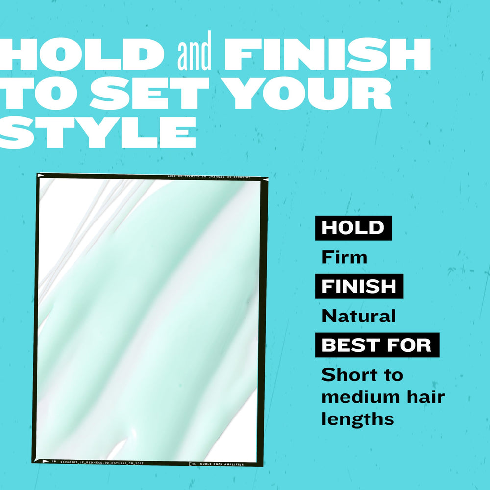 Bed Head Manipulator application-demo shows scrunching and twisting for versatile looks.