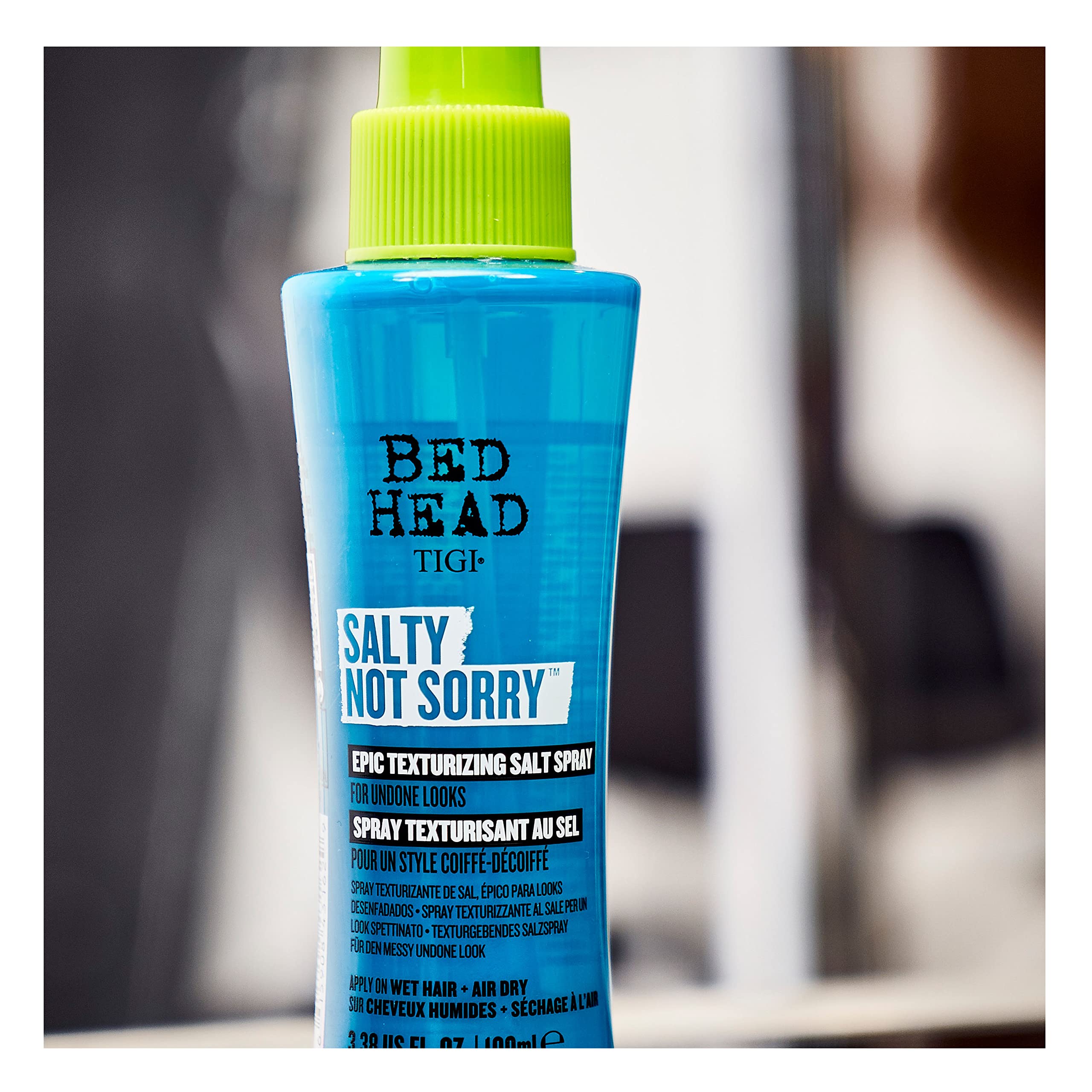 TIGI Bed Head Salty Not Sorry natural movement in tousled style