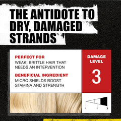 Bed Head Urban Anti+dotes Resurrection duo pack label showing two 25.36 oz bottles