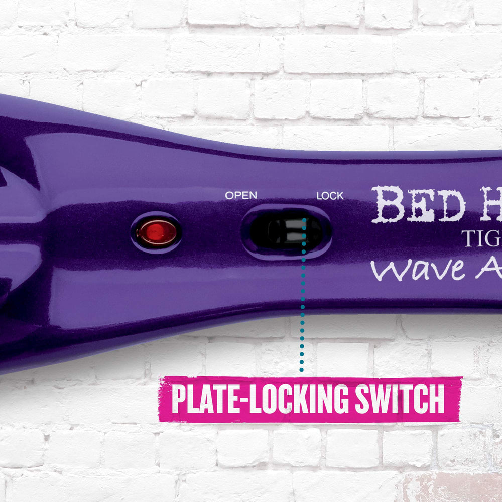 Bed Head Wave Artist auto shut-off feature ensures safety during busy mornings.