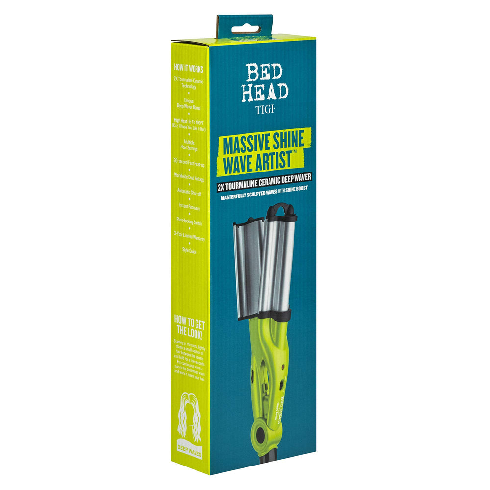 Bed Head Wave Artist Deep Waver travel-ready with dual voltage for on-the-go styling