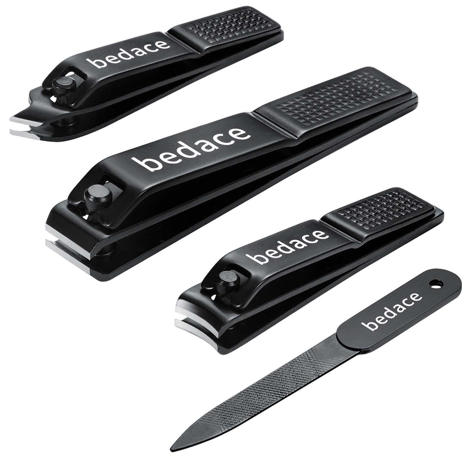 Bedace nail clippers set straight-mouth large clippers for precise trimming and durable performance