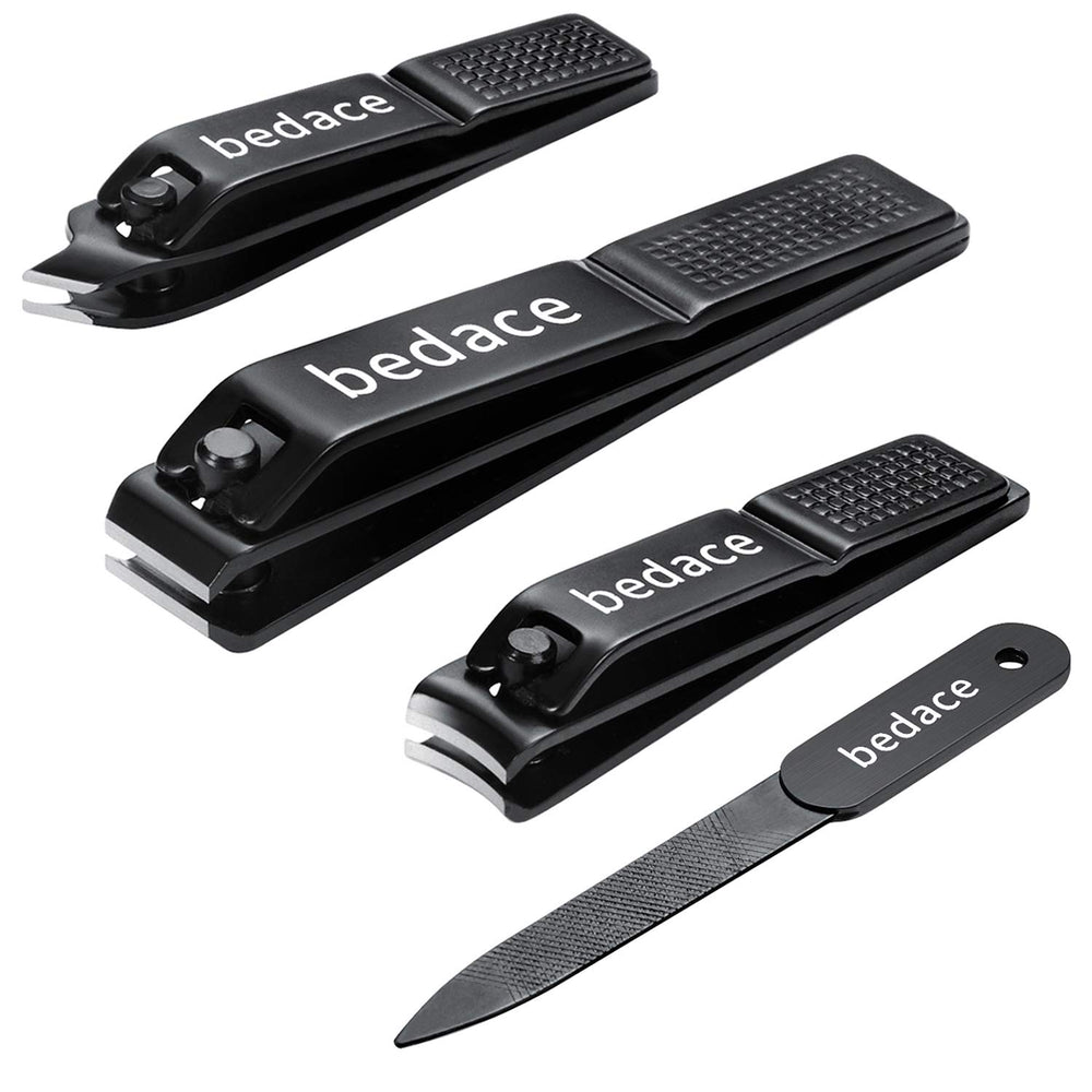 Bedace nail clippers set straight-mouth large clippers for precise trimming and durable performance