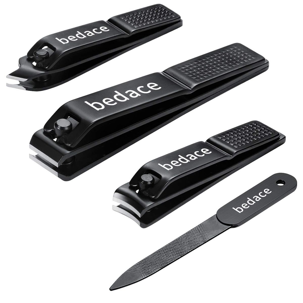 Bedace nail clippers set straight-mouth large clippers for precise trimming and durable performance