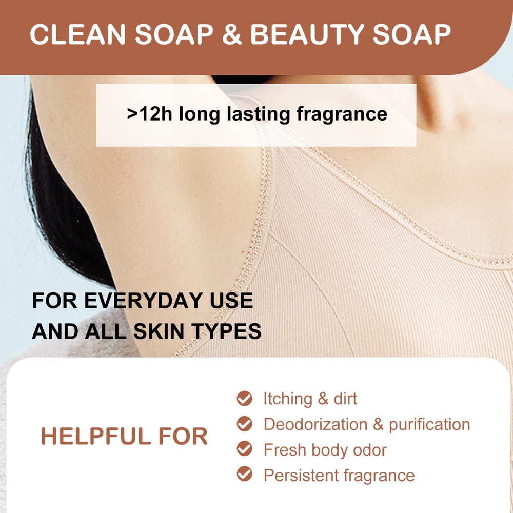 Bee & Flower sandalwood bar shower shelf, easy daily use.