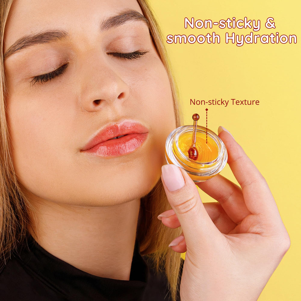 Lip balm application glide from Bee Balm brings smooth lips.