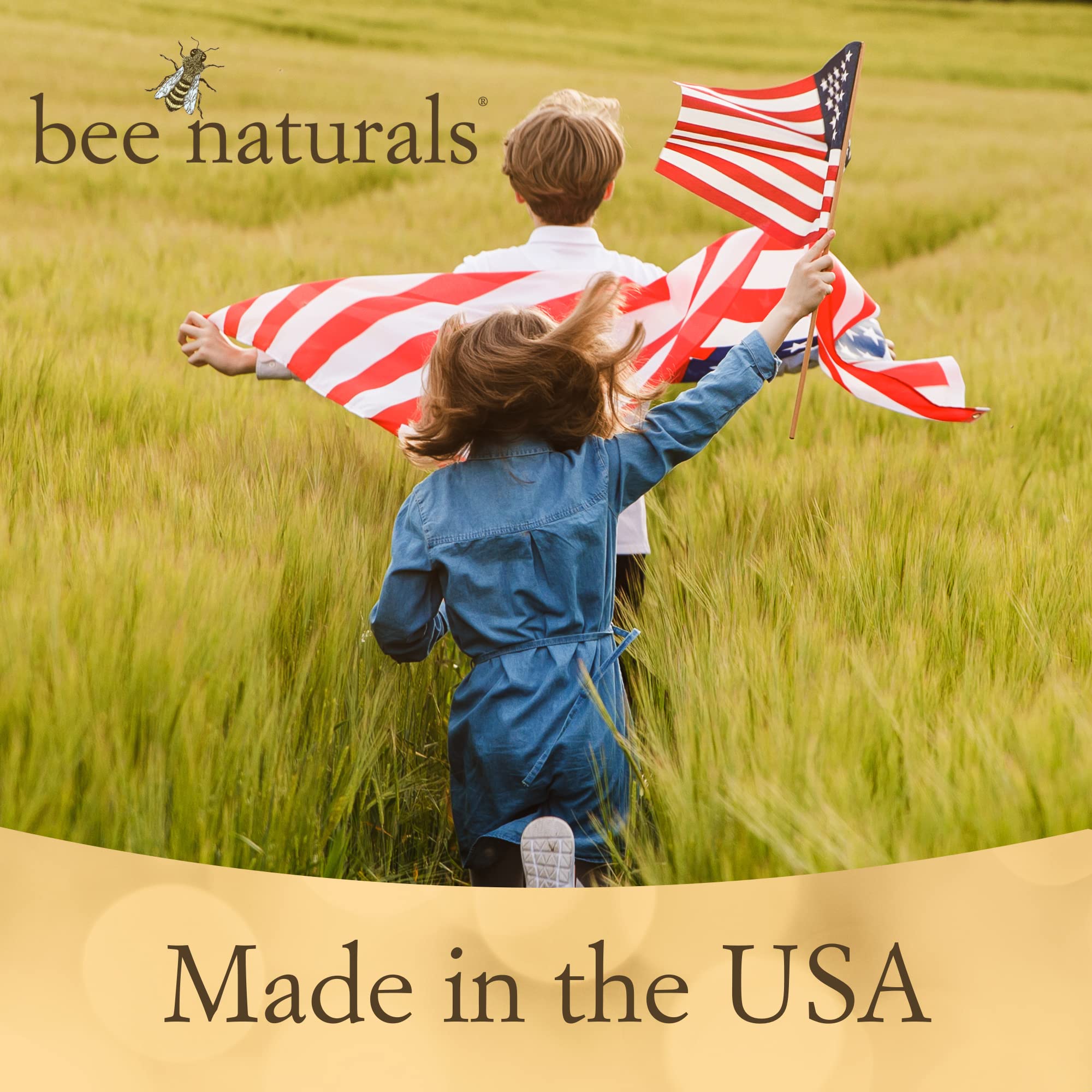 Bee Naturals Queen Eye Balm Duo in makeup bag for on-the-go hydration and puffiness refresh.
