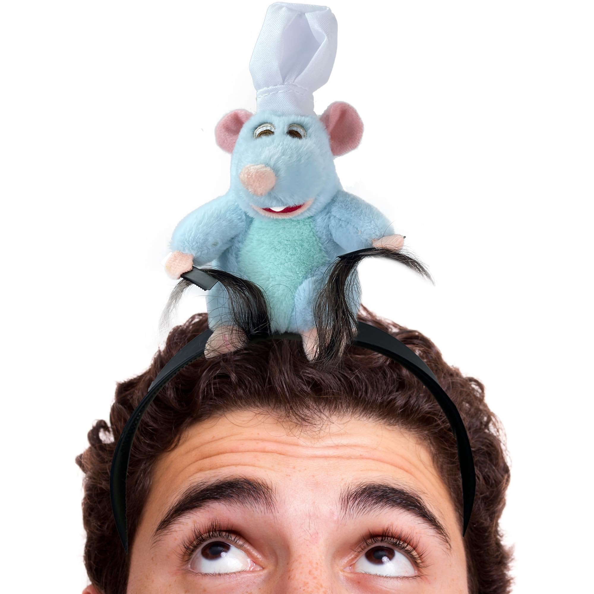 Beeadore rat headband clip close up showing soft hair accessory for cosplay and daily fun