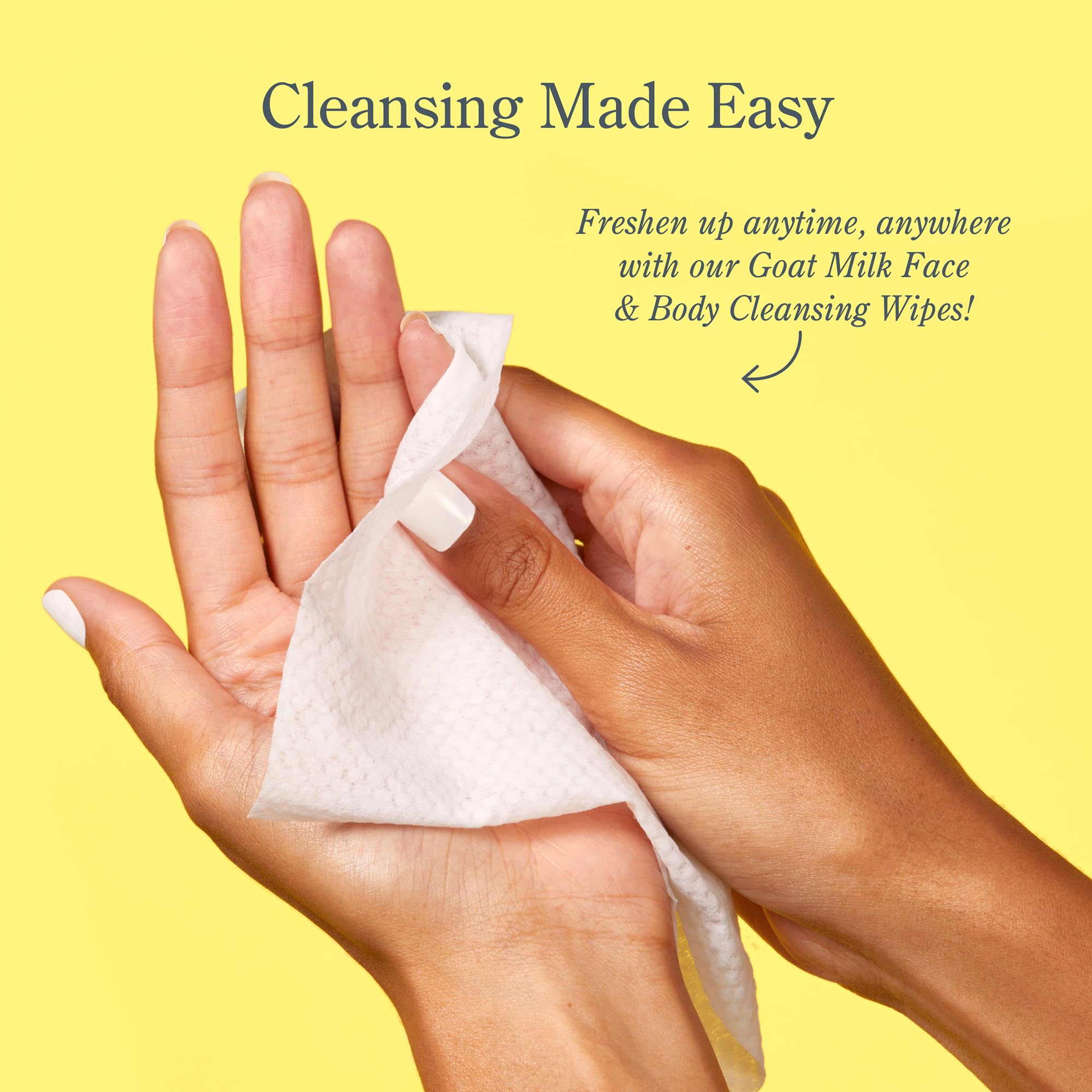 Beekman 1802 biodegradable packaging aligns with eco-friendly routines.