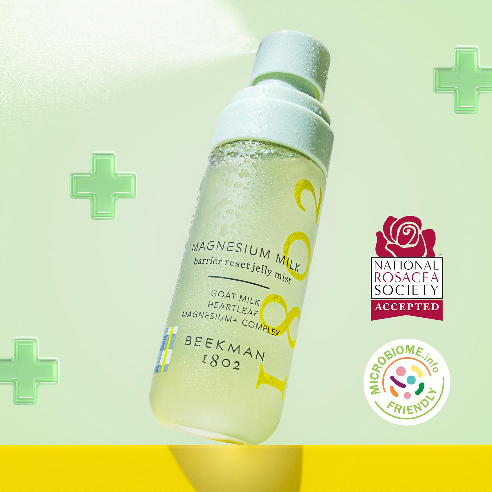Beekman 1802 fragrance-free label communicates clean, toxin-free skincare