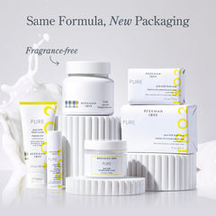 Beekman 1802 makeup removal on skin demonstrates efficient cleansing