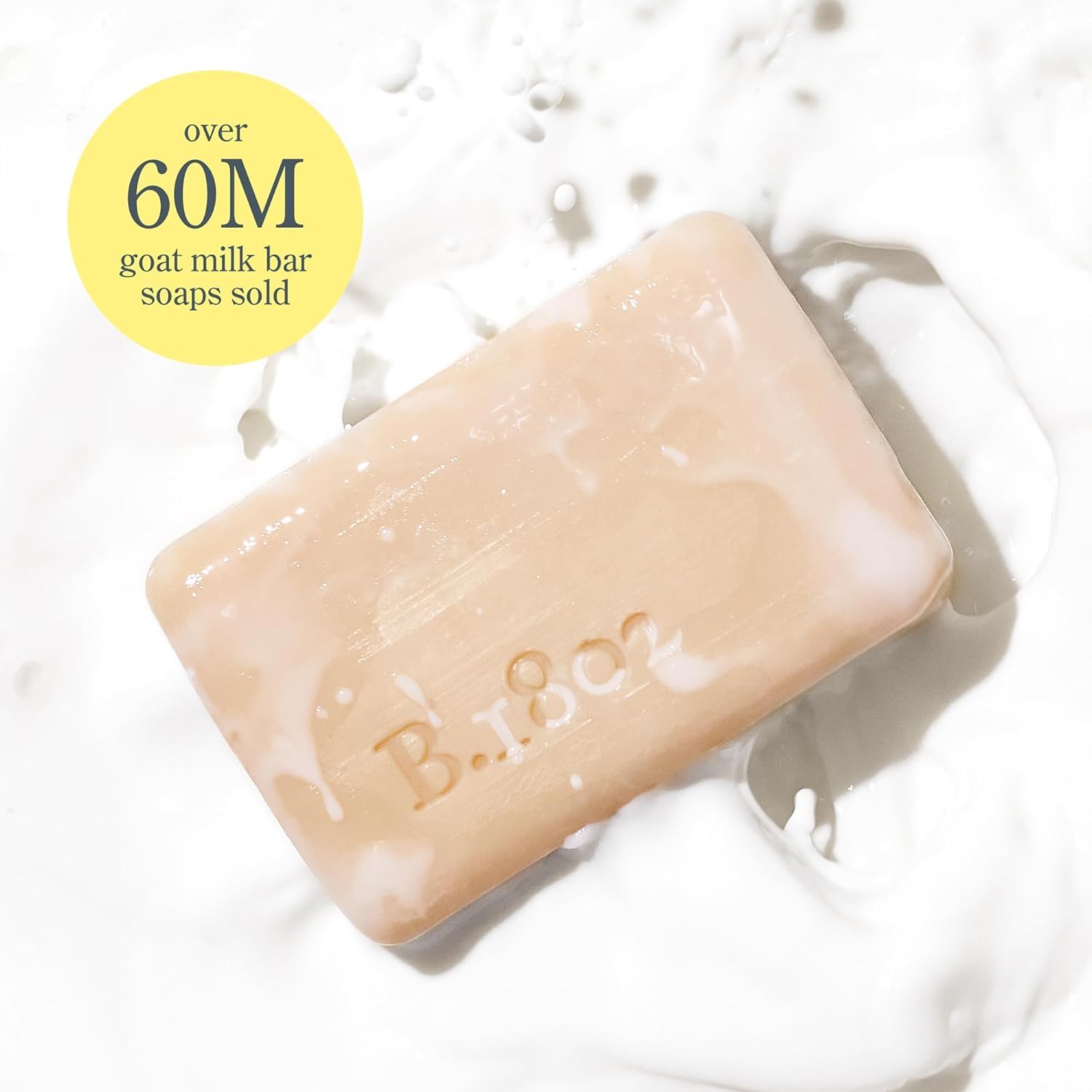 Beekman 1802 Goat Milk Soap Bar Honeyed Grapefruit ingredients-notes highlight toxin-free cleansing.