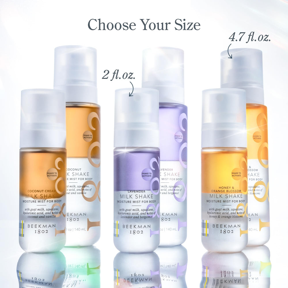 Beekman 1802 Milk Shake Body Mist cruelty free badge