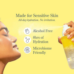 Beekman 1802 Milk Shake Mini Goat milk close-up image highlighting natural exfoliant properties.
