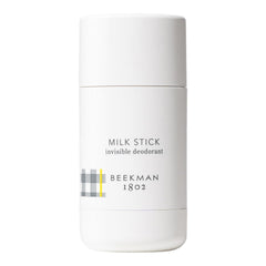 Beekman 1802 Milk Stick invisible deodorant bottle - smooth glide for all-day freshness
