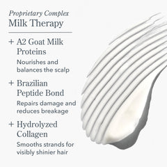 Beekman 1802 Milk Therapy Peptide Conditioner packaging displayed for gift-ready care