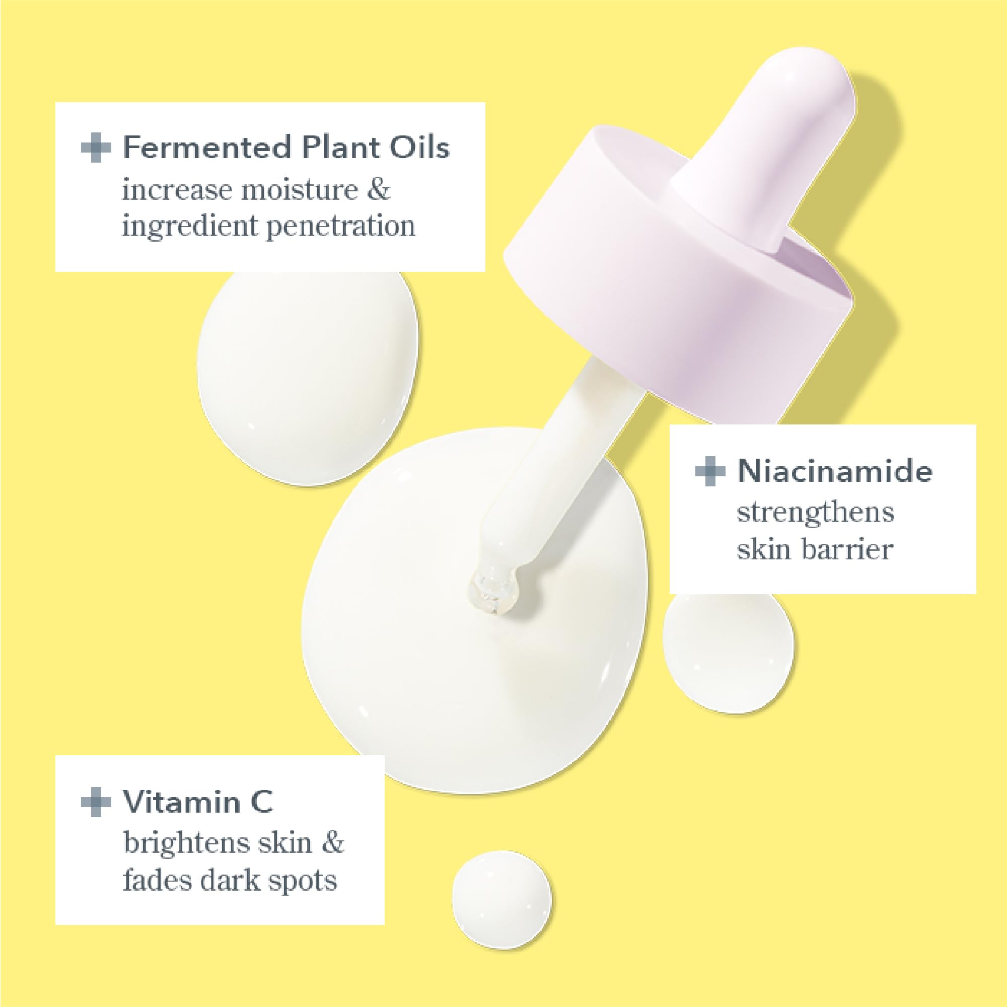 Beekman 1802 Oh! Mega Milky Oil dropper cap demonstrates precise application
