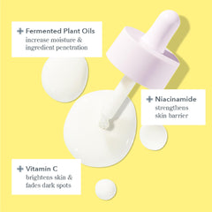 Beekman 1802 Oh! Mega Milky Oil dropper cap demonstrates precise application