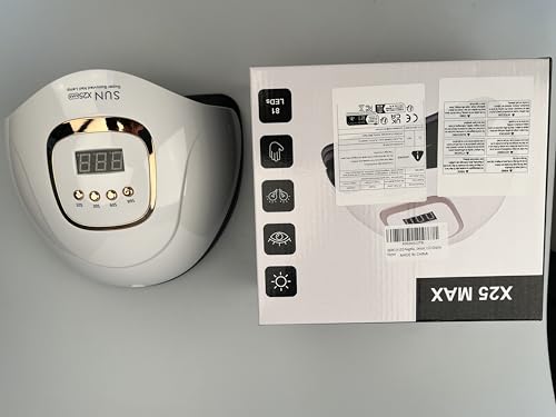 BEENLE 380W UV LED Nail Lamp modern design fits busy salons