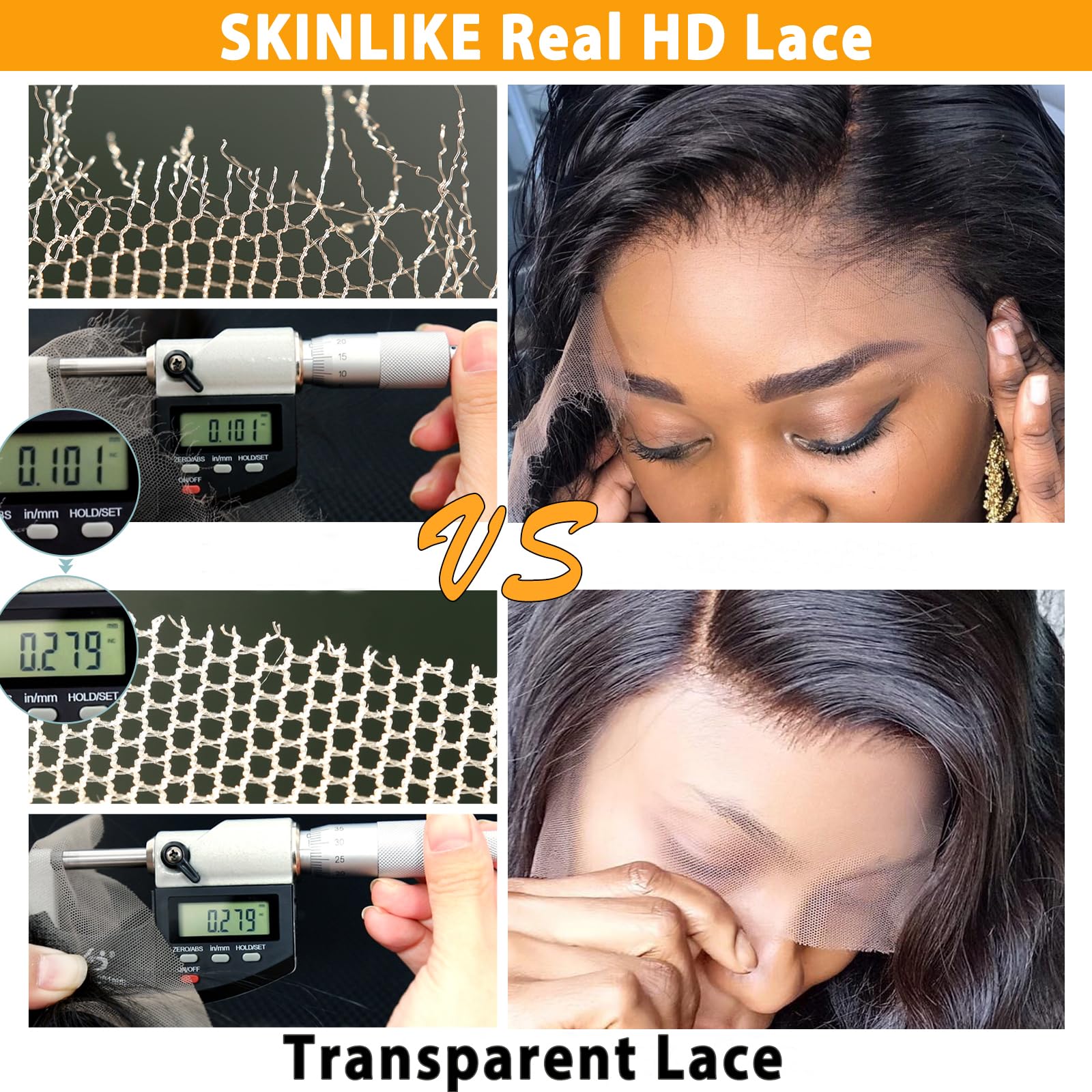 BEEOS 1b human hair closure with natural black color