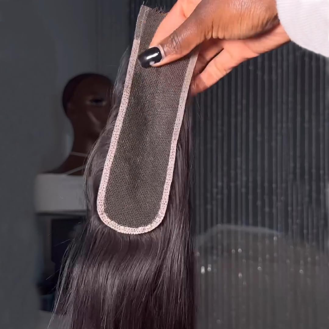 BEEOS 2x6 deep part closure creates natural middle part